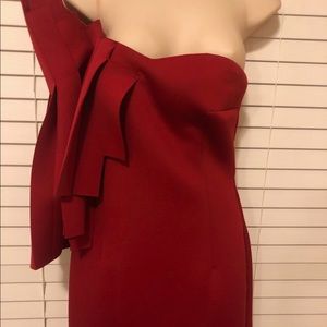 Red dress size 38 fits 4-6